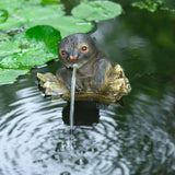 Ubbink Ubbink Floating spray figure Otter on tree trunk