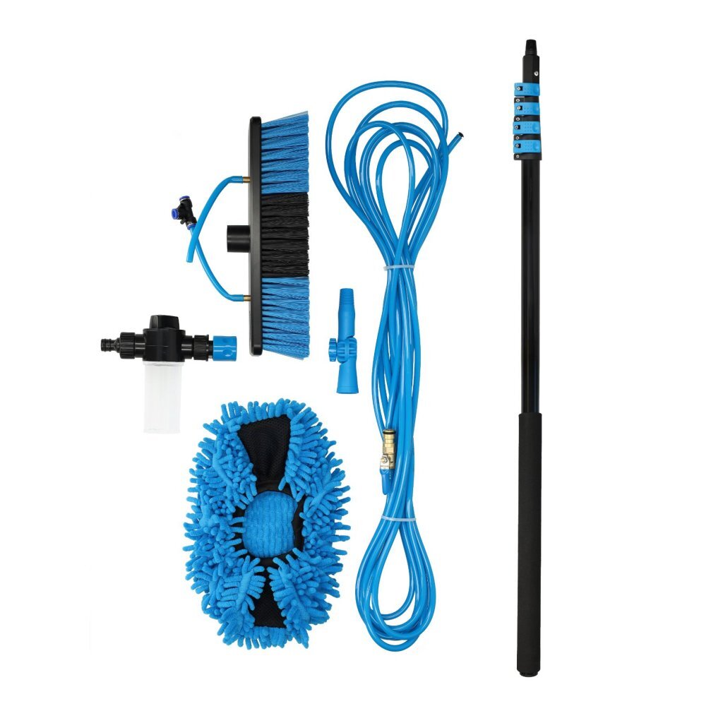 Overige merken waterbezem 470 cm zwart blauw