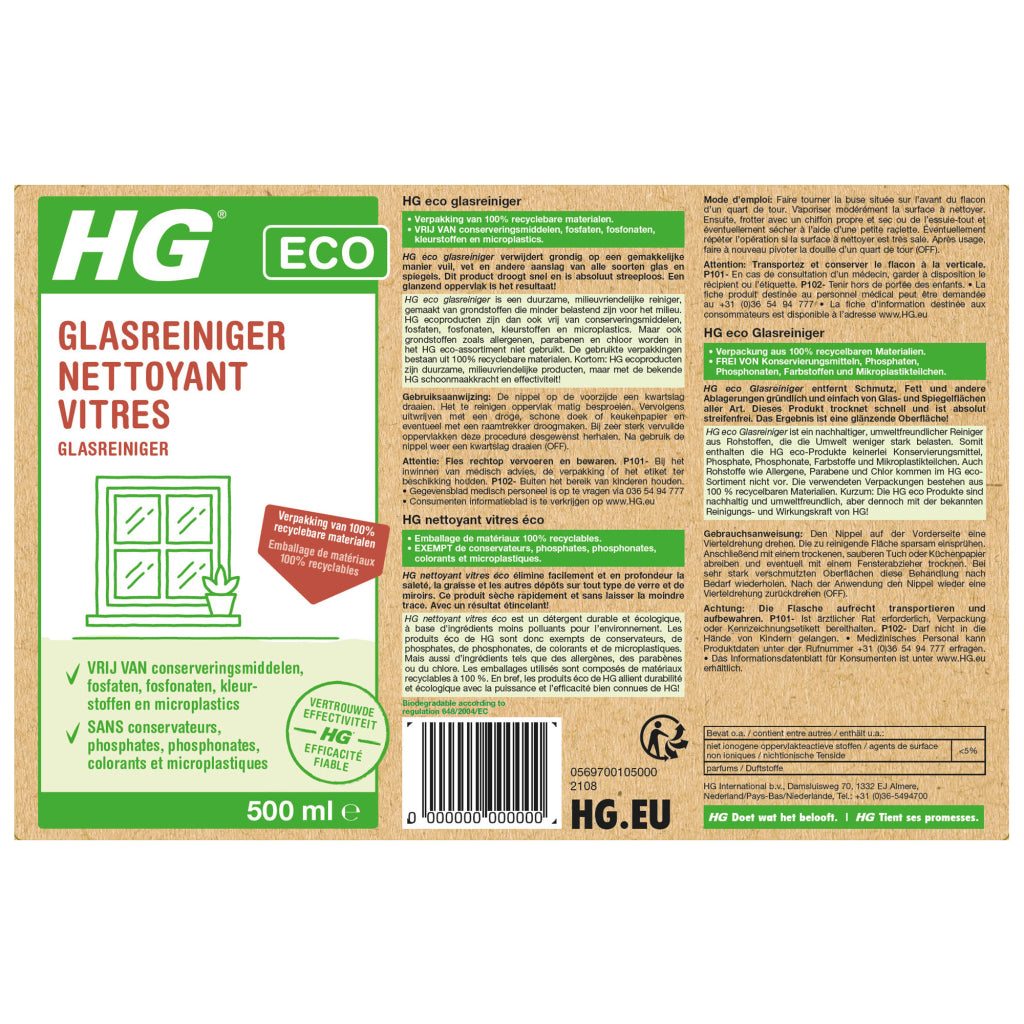 Hg HG Eco Eco Grashineriger am00 ml