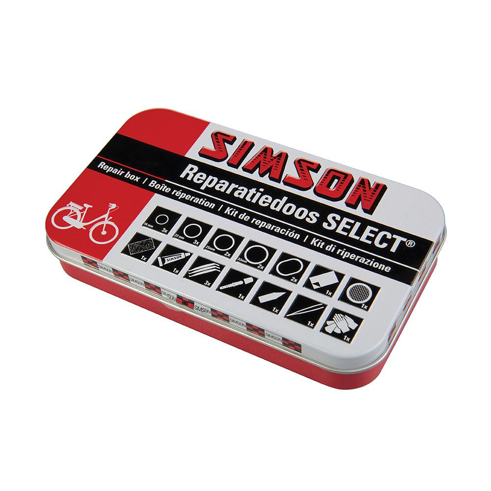 Reparaturbox Wählen Sie 12,5 cm Aluminium Red White 23-Piece