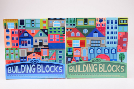 Toi-toys Toi Toys Holzbausteine Stadt