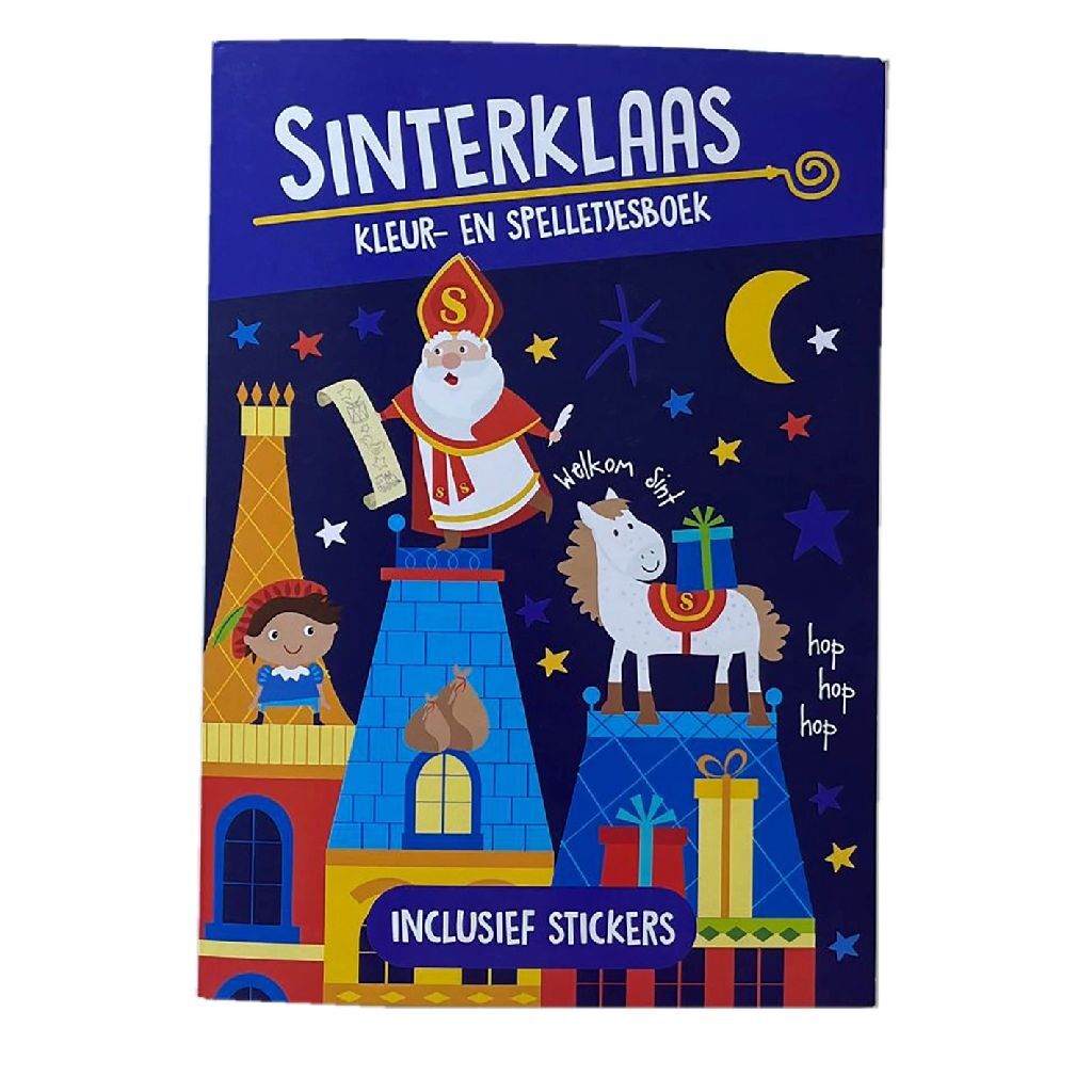 Mal- und Aktivitätsbuch A4 Sinterklaas