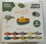 Johntoy Happy World Bio Plastic Badboots, 5st
