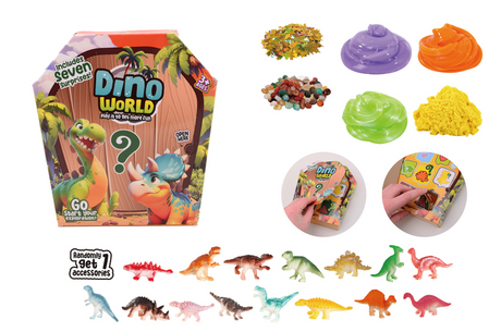 Johntoy Dino World – Schleimspaß-Mystery-Box