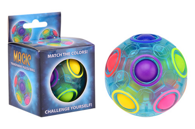 Johntoy transparenter magischer Puzzleball