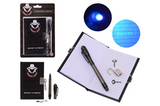 Johntoy geheimes Logbuch mit Geheimcode-Stift