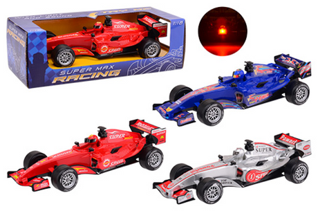 Johntoy F1-Rennwagen mit Licht und Sound – Silber