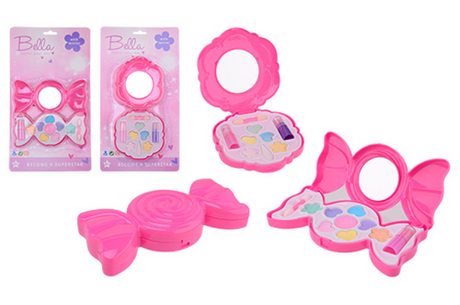 Johntoy bella make-up set op kaart 2 assorti