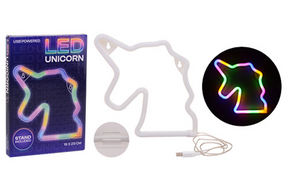 Johntoy Einhorn-Regenbogen-Nachtlampe 27720.