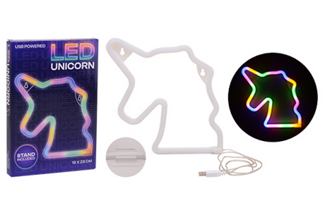 Johntoy Einhorn-Regenbogen-Nachtlampe 27720.