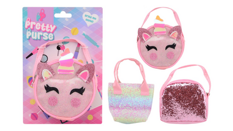 Johntoy fantastische Glamour-Tasche, 3-fach sortiert