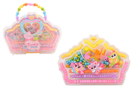 Johntoy Twinkle Pets – Perlenset in Prinzessinnenform