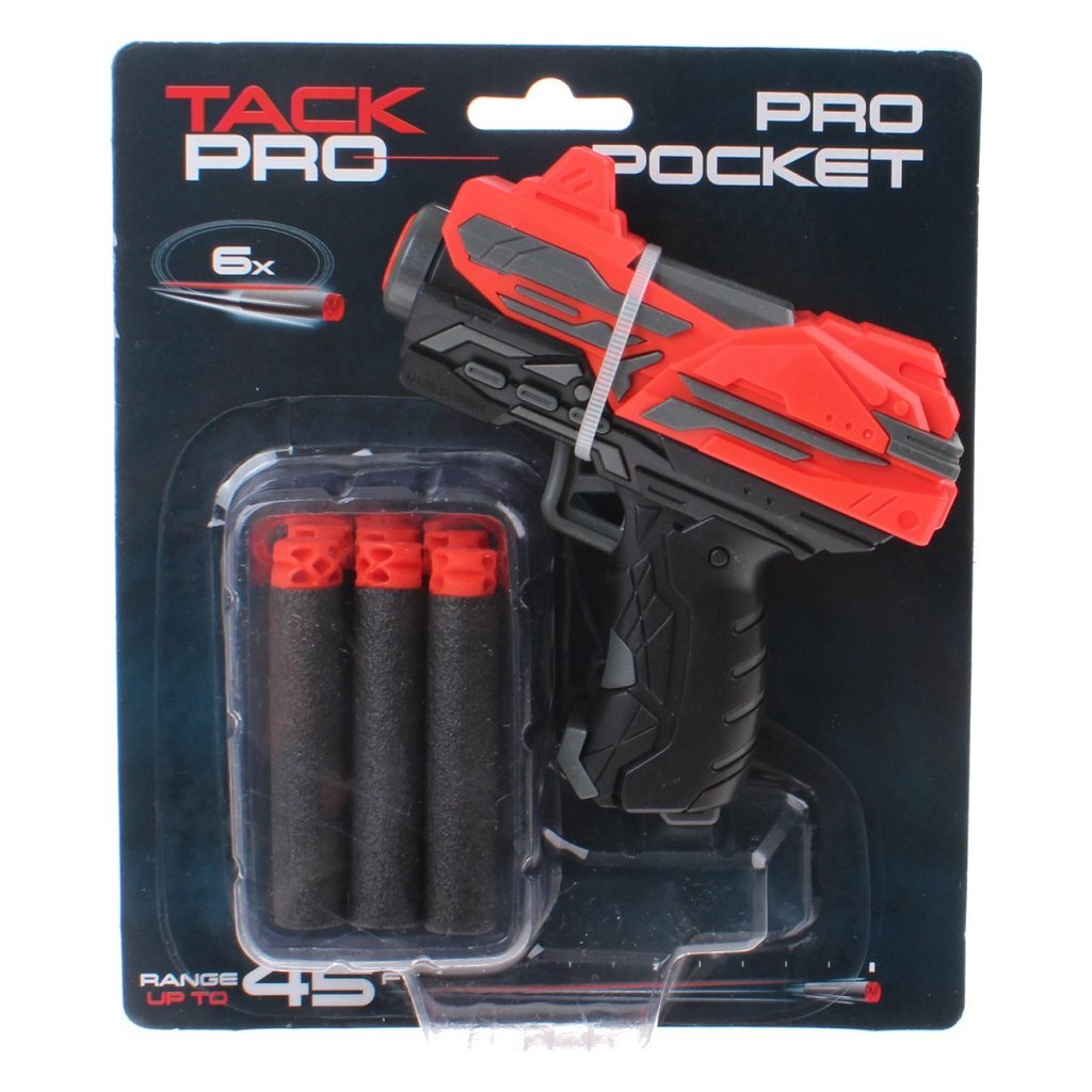 Tack Pro Taschenblaster mit 6 Darts