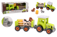 Jouéco Spielzeugtraktor aus Holz mit Zubehör – Joueco – ab 18 Monaten