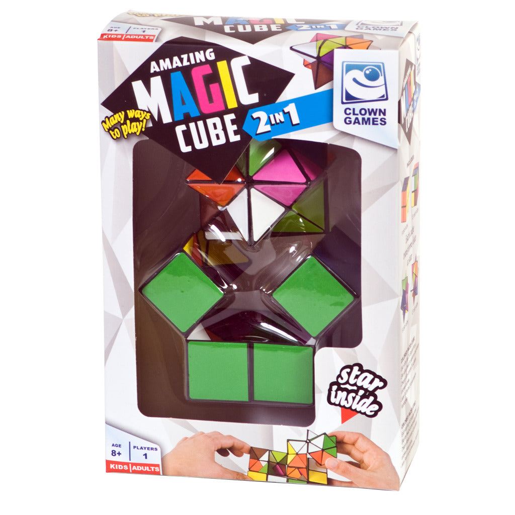 Clownspiele Clown Zauberwürfel 2-in-1