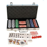Einfaches Pokerset im Aluminiumkoffer