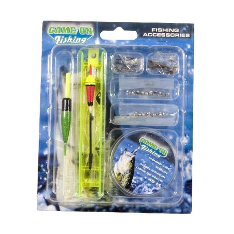 Spiel zum Thema Angeln, Fischzubehör-Set