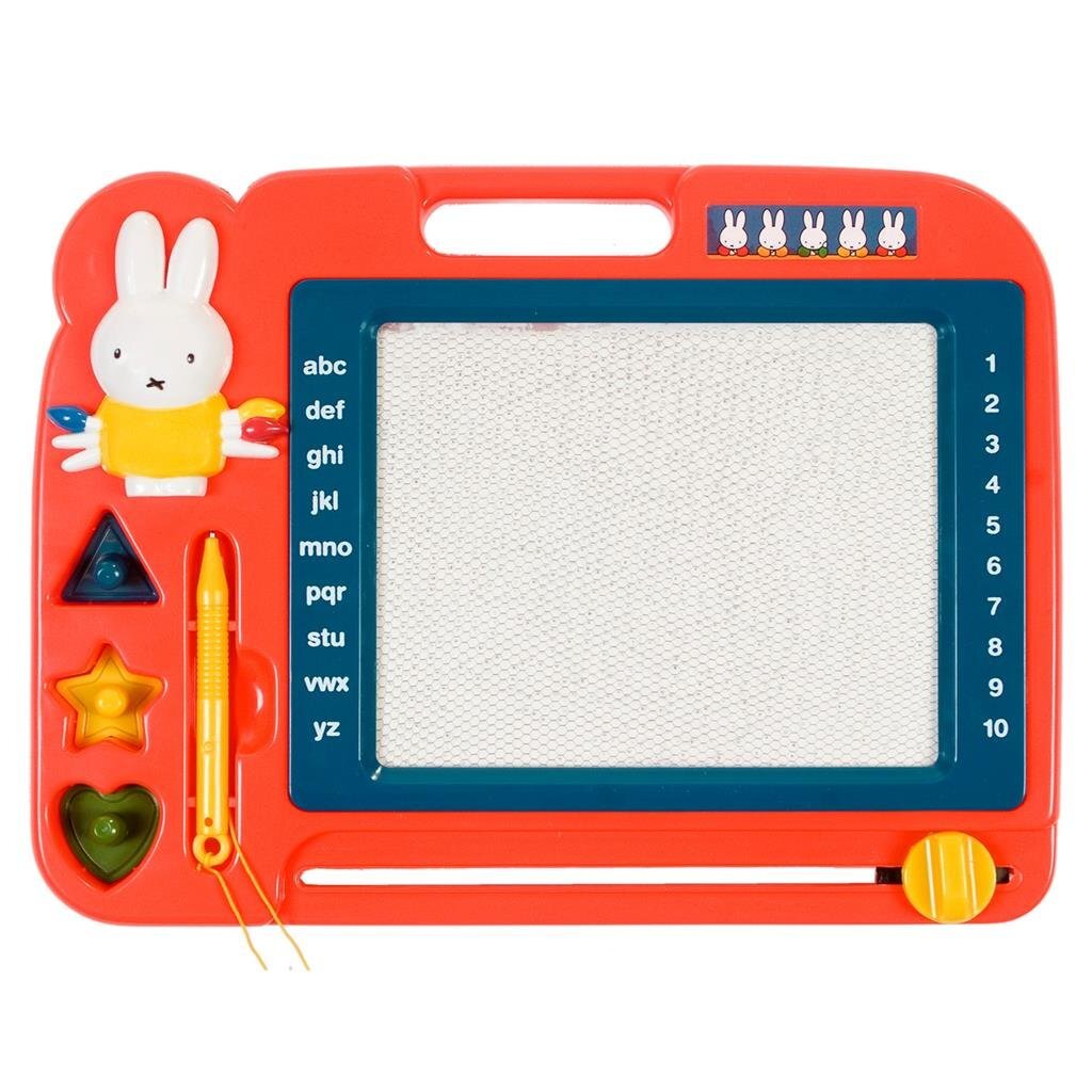Miffy magnetisches Zeichenbrett mit Stift + 3 Stempeln