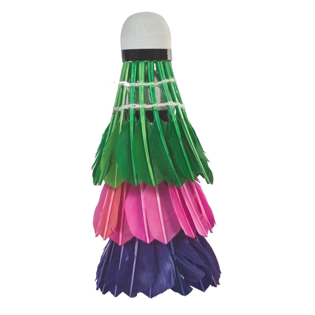 SPORTX FEATHER ROUKTHLES V TUBE 3 kusy Purple Pink Green