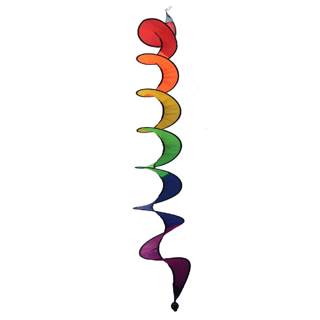 Rhombus Regenbogen Windfänger Spirale 23x163 cm