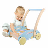 Rubo Toys Woezel und Pip Lauflernwagen für Babyblöcke