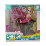 Einfaches Calleigh-Minipferd mit Puppe + Zubehör