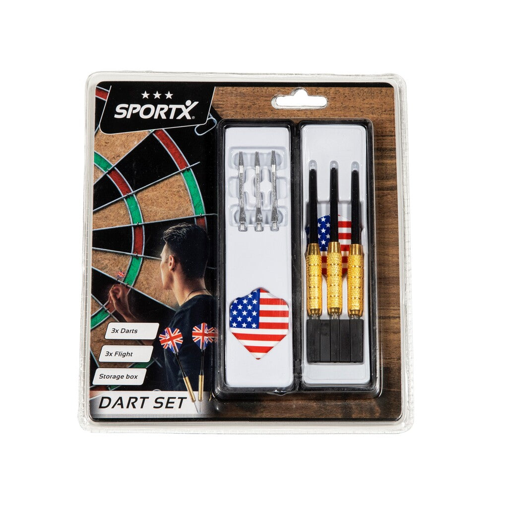 Sportx Dart Imposta nella scatola di stoccaggio