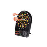 Einfache elektronische Mini-Dartscheibe + 4 Darts
