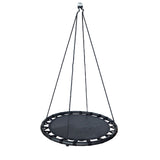 Outdoor play outdoor swing mat 100 cm black