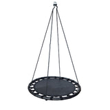 Outdoor Play Swing Matt Black, 100 cm