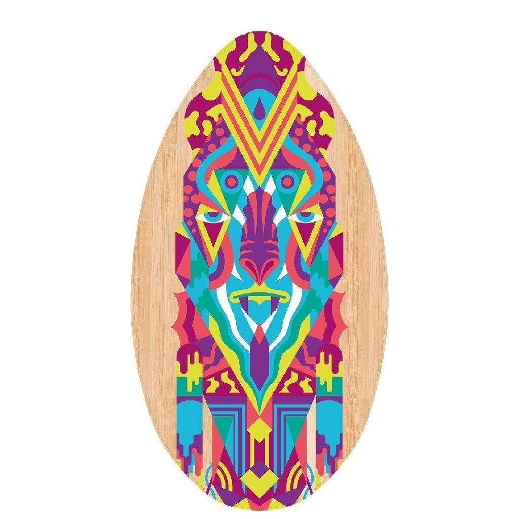 Sportx houten skimboard inca 94 cm