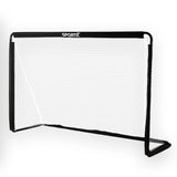 Sportx Metall-Fußballtor 182x60x122 cm schwarz