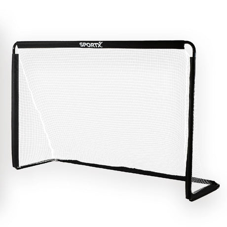 Sportx Metall-Fußballtor 182x60x122 cm schwarz