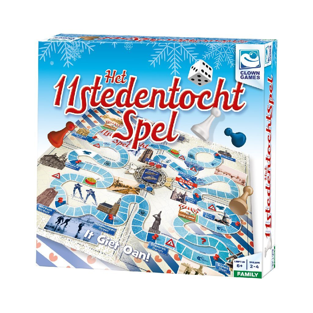 Klovnespill klovn Elfstedentocht -spillet