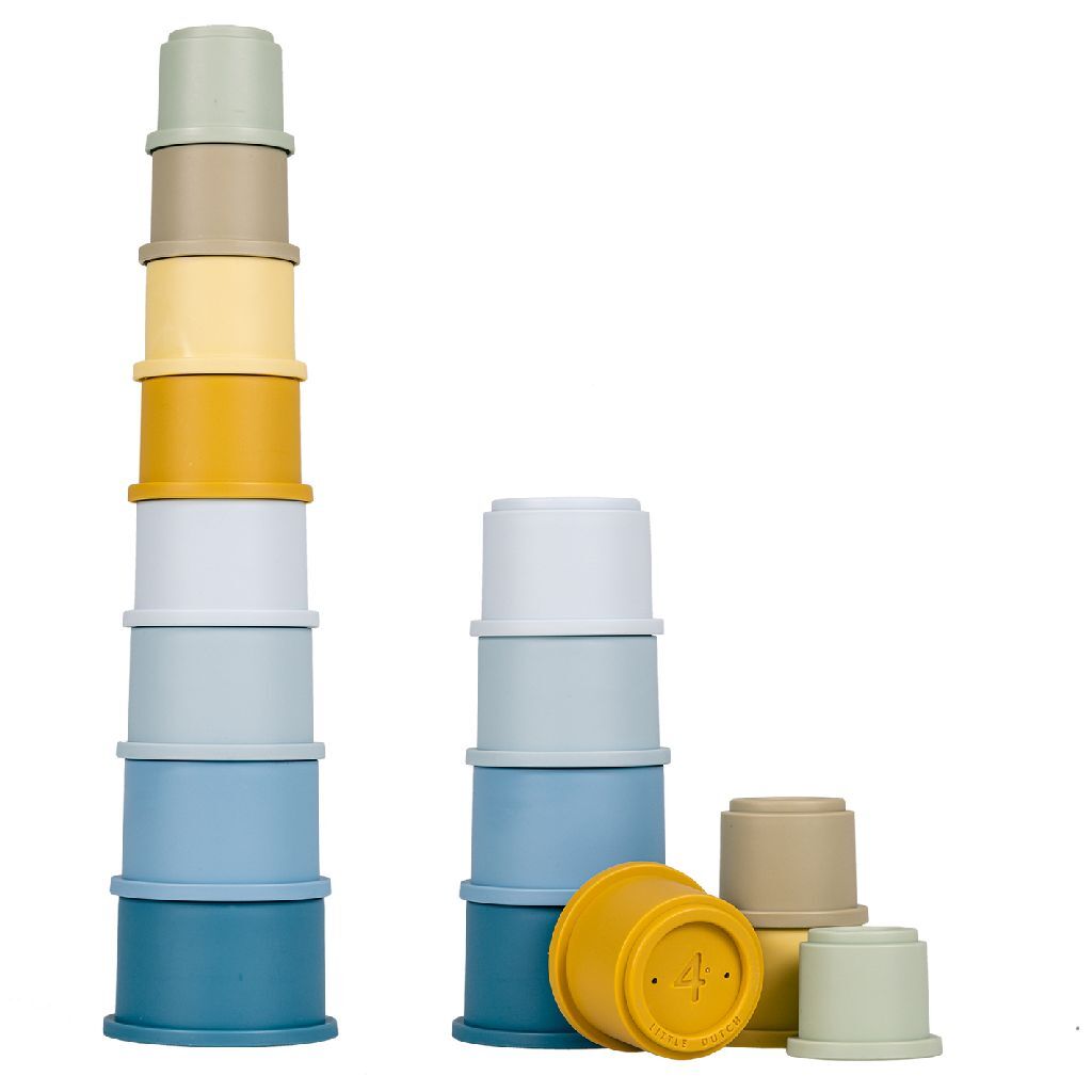 Little Dutch Stapelbecher blau