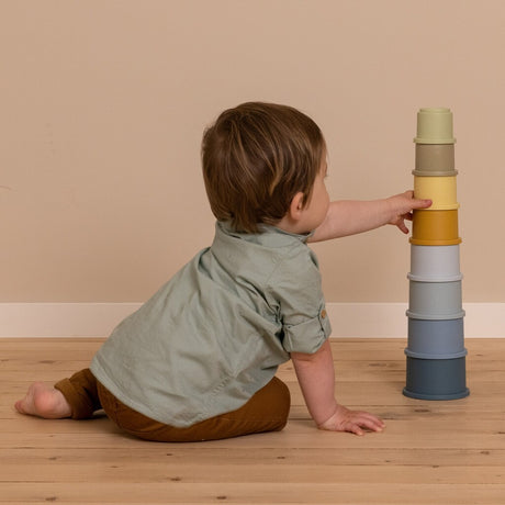 Little Dutch Stapelbecher blau