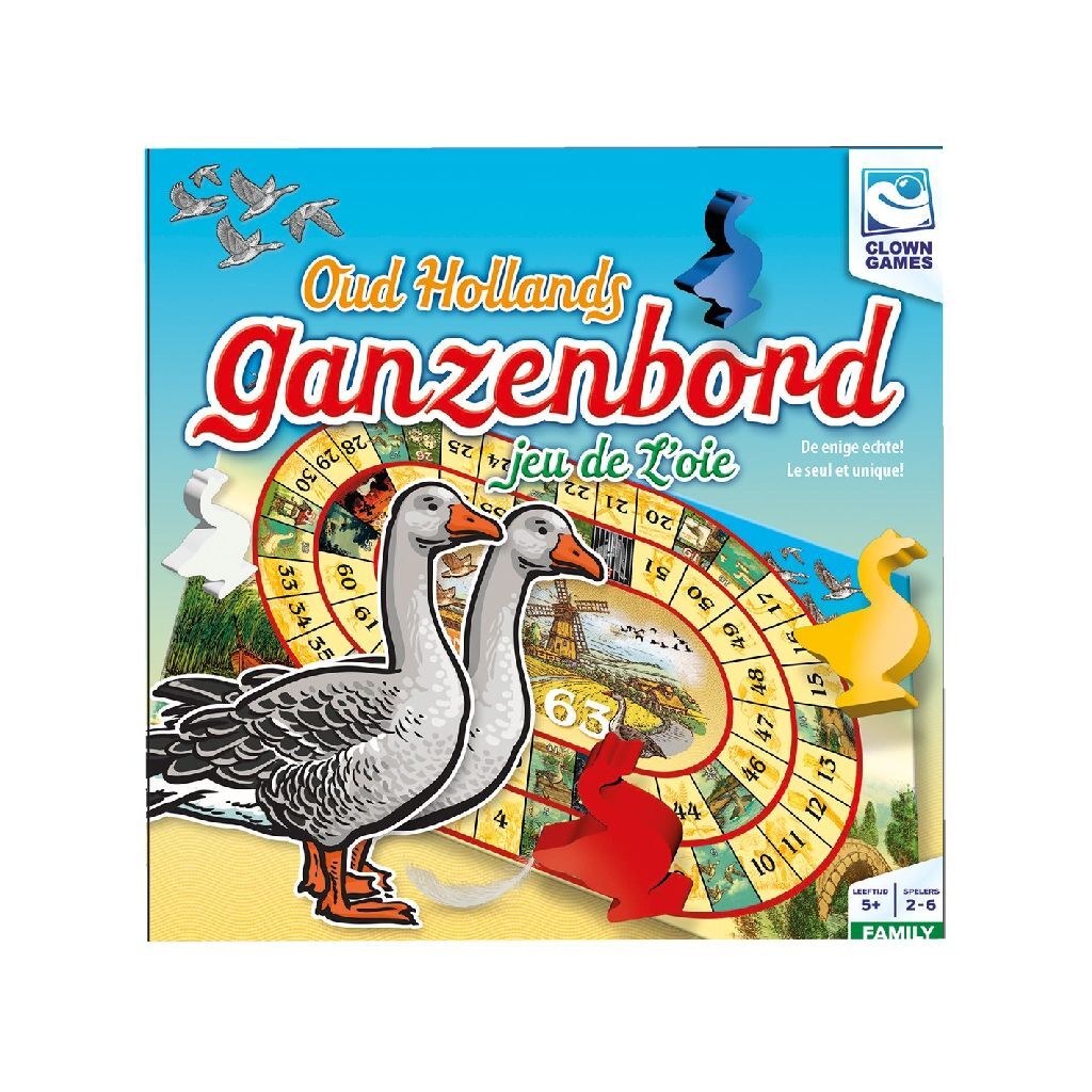 Klovnske igre Ganzenbord Deluxe