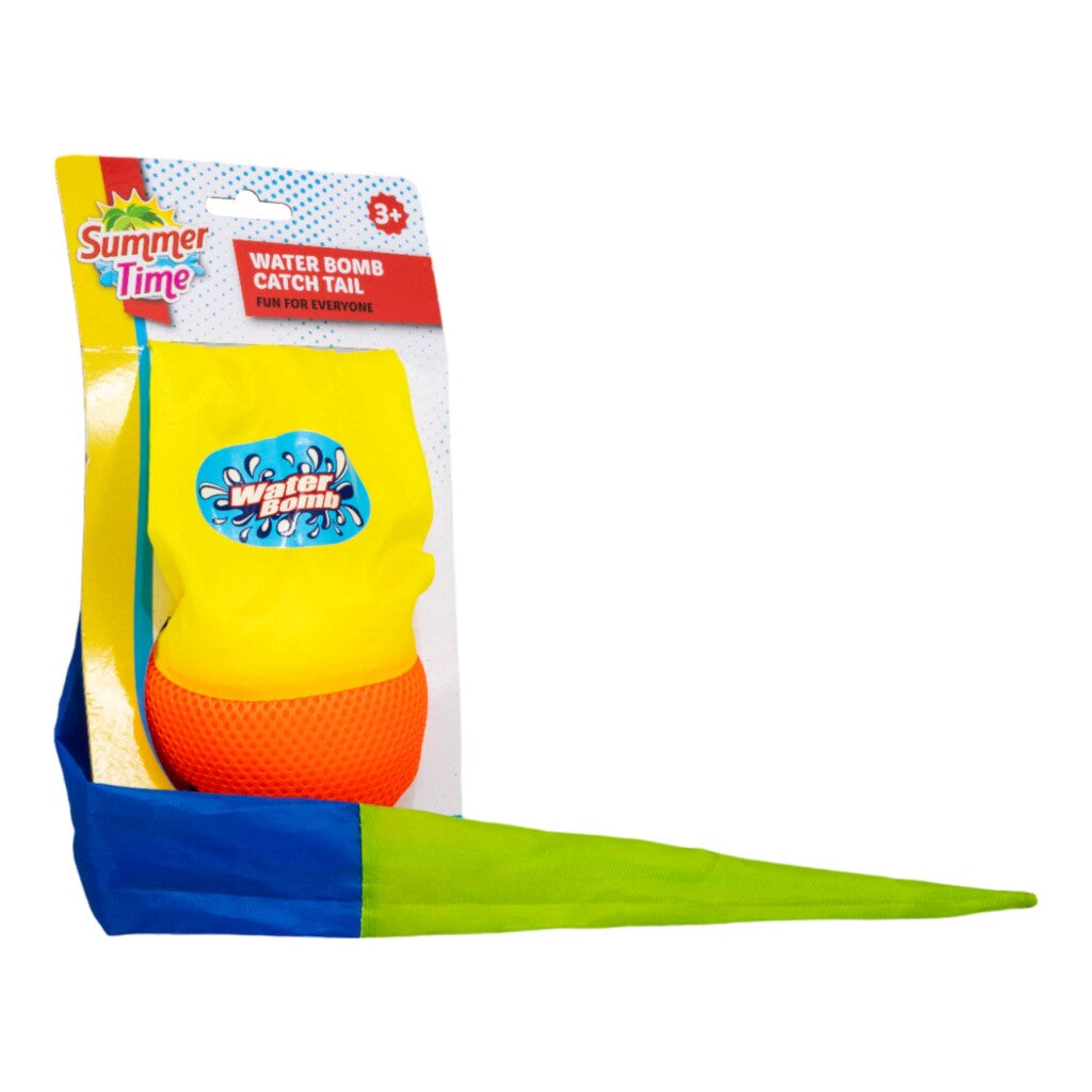 Sommerliches Wasserbomben-Fangschwanzspiel, sortiert