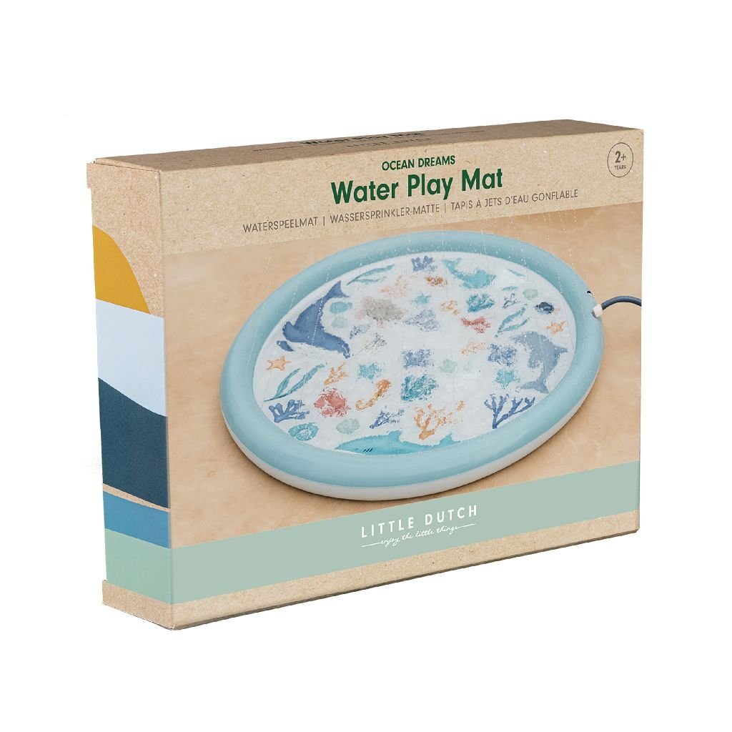 Little Dutch Sprinklermatte Ocean Dreams blau 150 cm