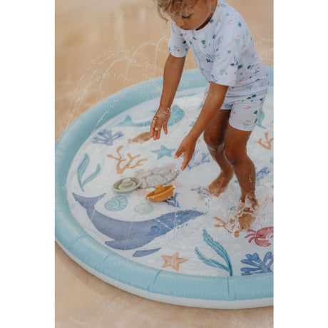 Little Dutch Sprinklermatte Ocean Dreams blau 150 cm