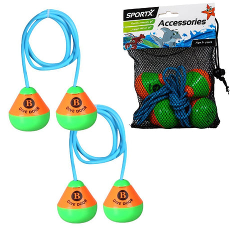 Sportx -Tauchhäfen 2 Teile