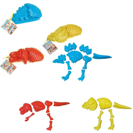 Sommerliche Sandformen Dino