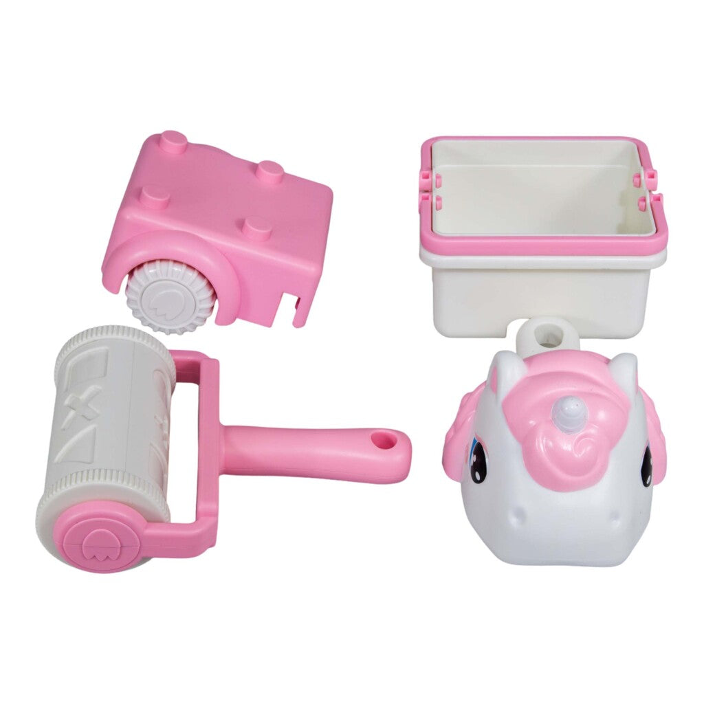 Sommerliches Einhorn-Sandset 4in1 in verschiedenen Farben