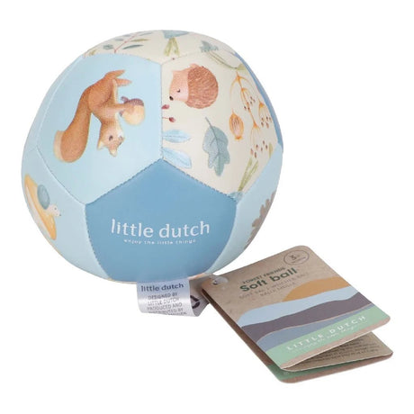 Rubo Toys Little Dutch Forest Friends Softball 10 cm blau