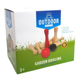 Outdoor-Spielgarten-Bowling-Holz