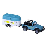 City car collection die-cast pick-up met paardentrailer 1:50 assorti