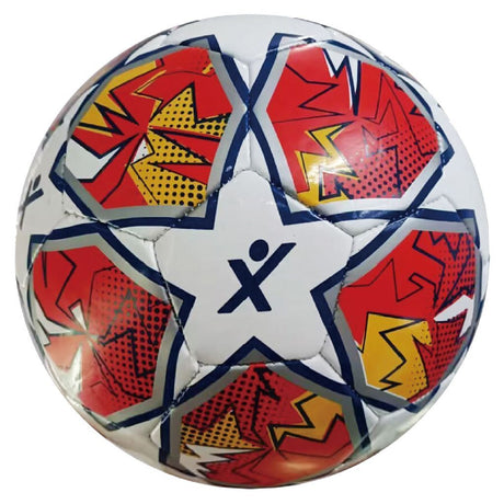 Sportx Fußballmeister rot gelb 330-350gr, 21cm