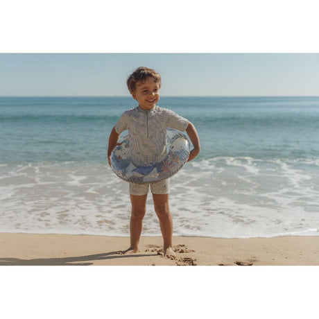 Little dutch ocean world zwemring 50 cm blauw wit