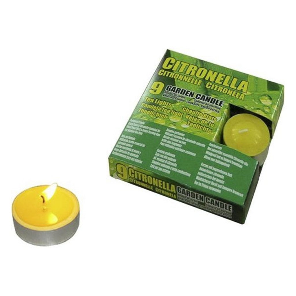 Luci di citronella di citronella di base 9 pezzi