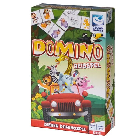 Clownspiele Domino-Reisespiel